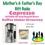 Capresso MT900 10-Cup Rapid Brew Coffee Maker Giveaway https://hintsandtipsblog.com