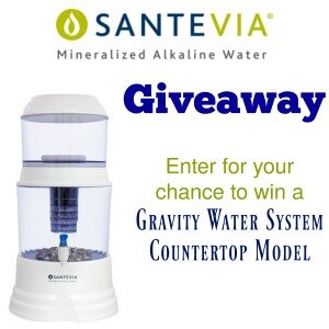 Santevia Gravity Water System Giveaway ends 9/17