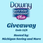 Downy Wrinkle Releaser Plus Giveaway