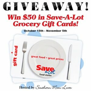Save-A-Lot $50 Giveaway ends 11/5